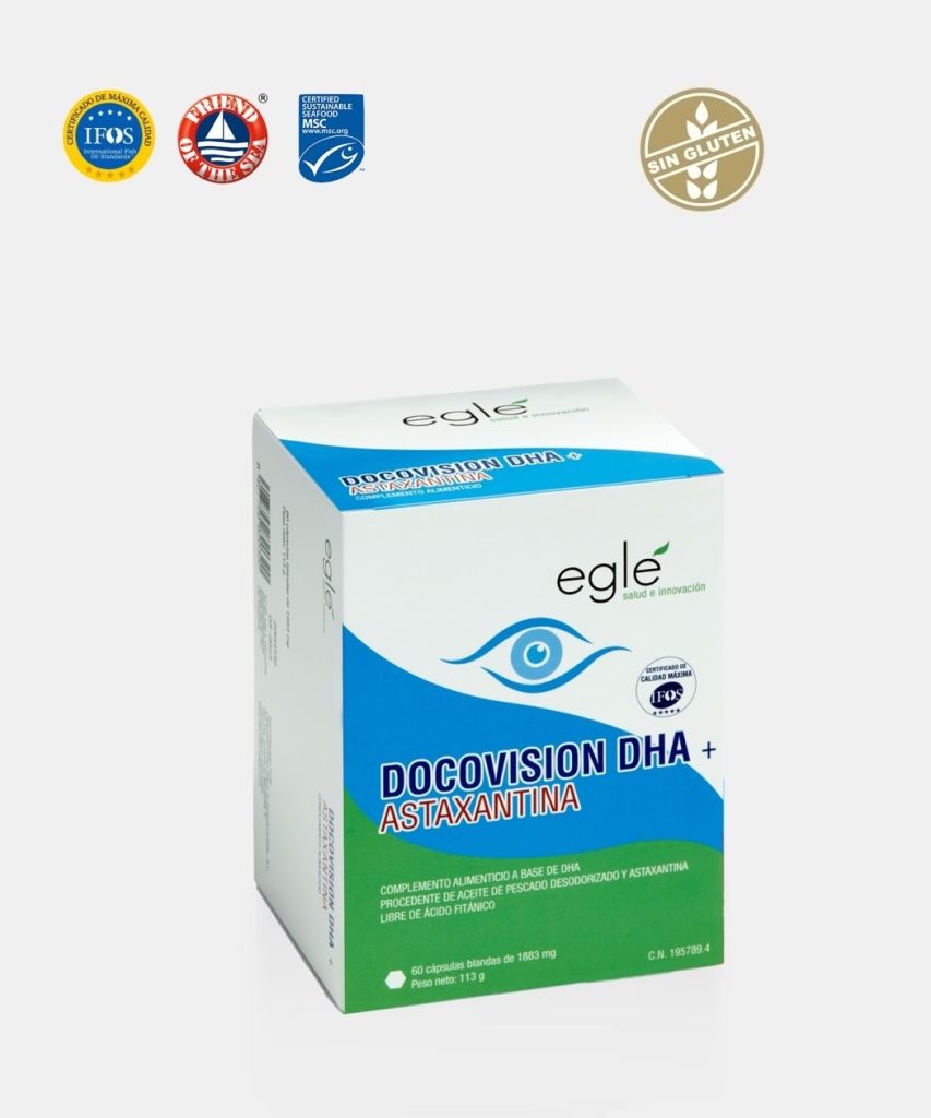 Docovision DHA + ASTAXANTINA - 60 Cápsulas