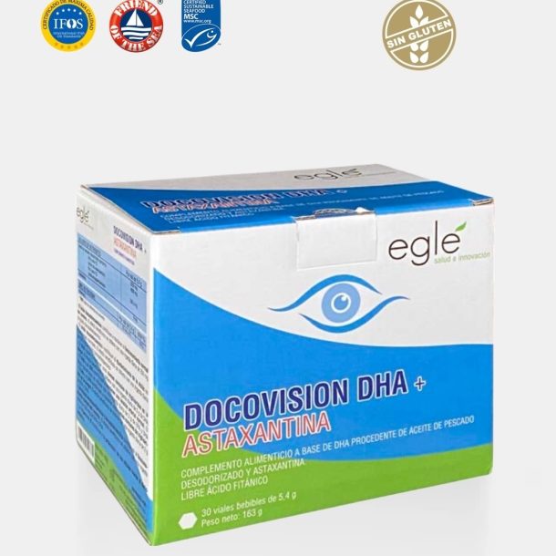 Docovision DHA + Astaxantina - 30 VIALES