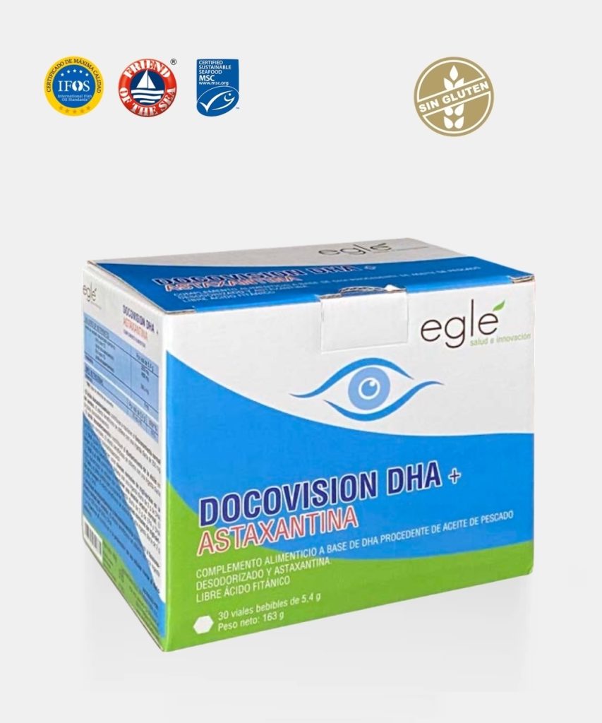 Docovision DHA + Astaxantina - 30 VIALES