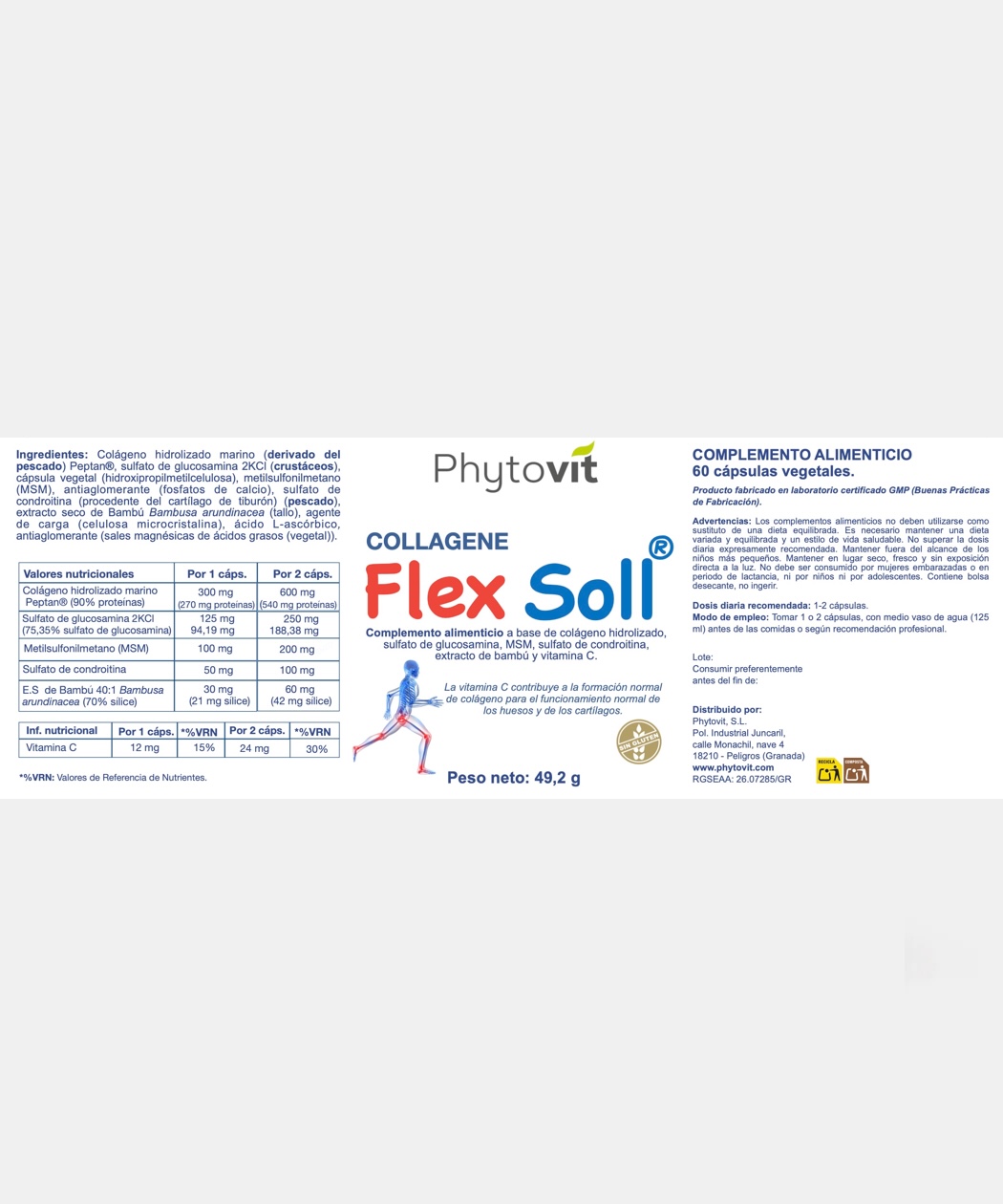 Collagene Flex Soll® cápsulas - Imagen 2