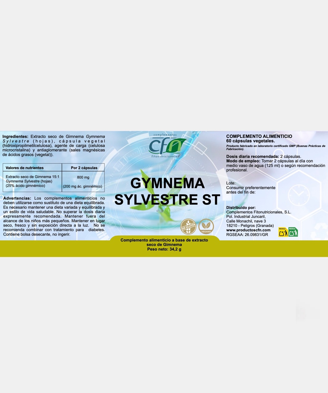 Gymnema Silvestre ST - Imagen 2