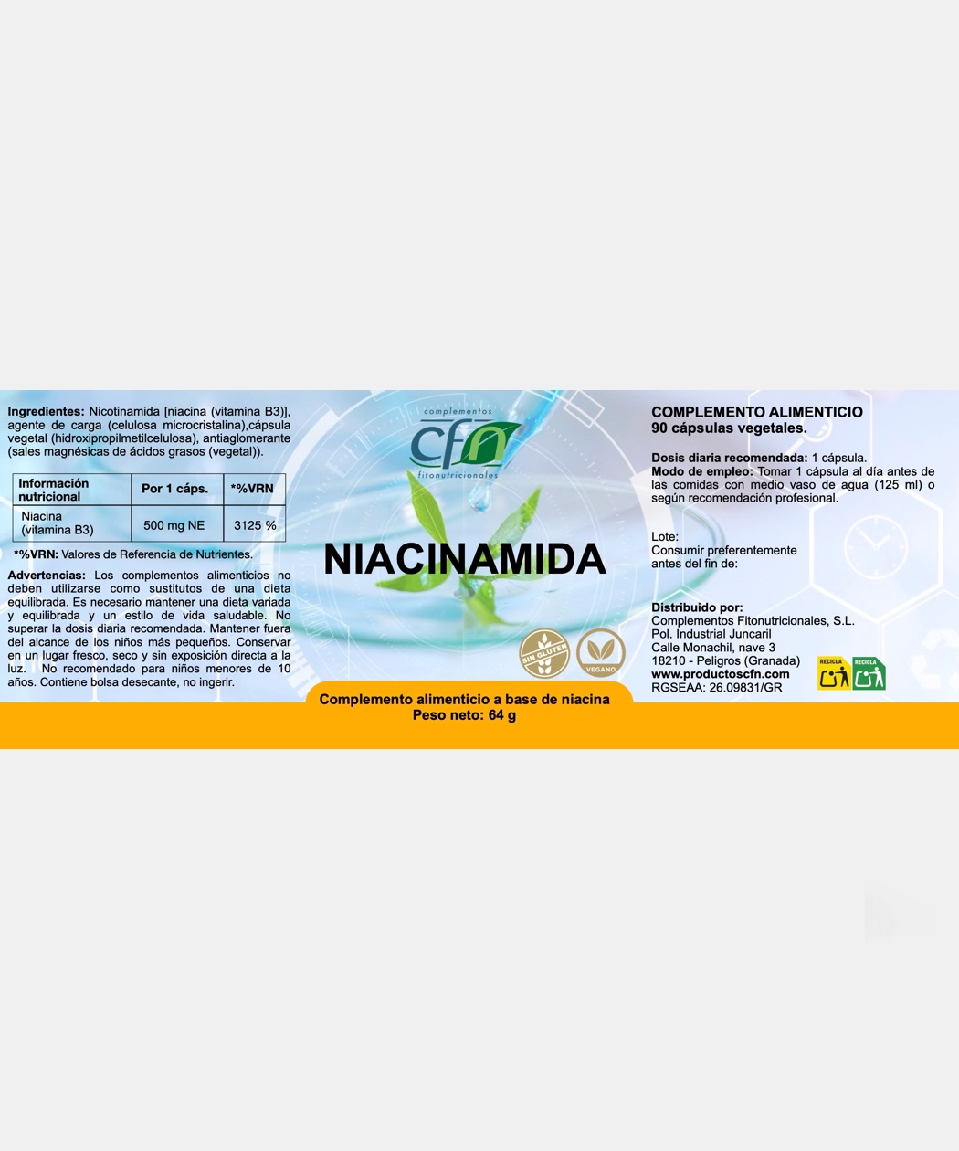 Niacinamida - Imagen 2