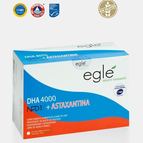 DHA 4000 NPD1 + ASTAXANTINA - 30 VIALES