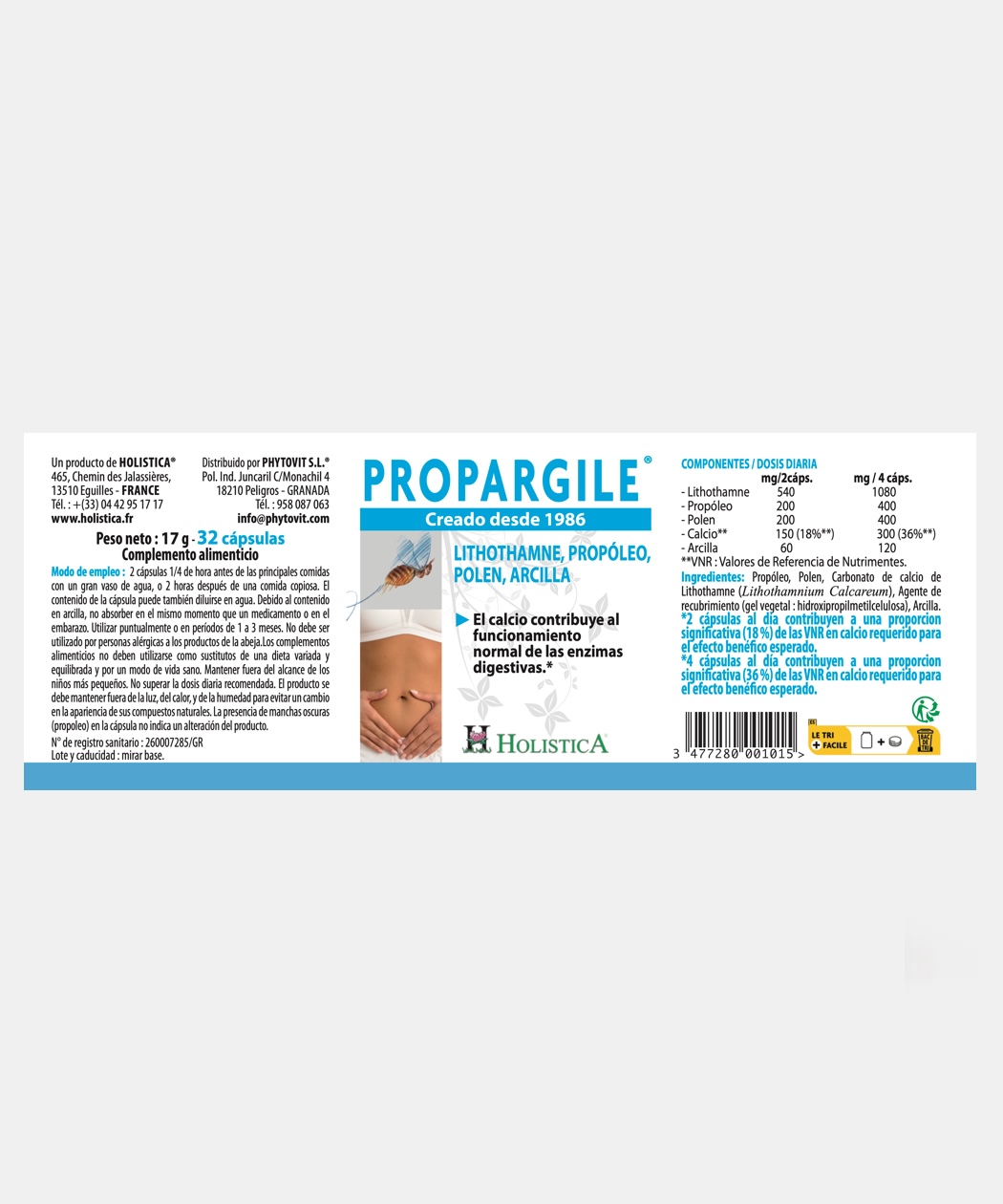 Propargile®-32 cápsulas - Imagen 2