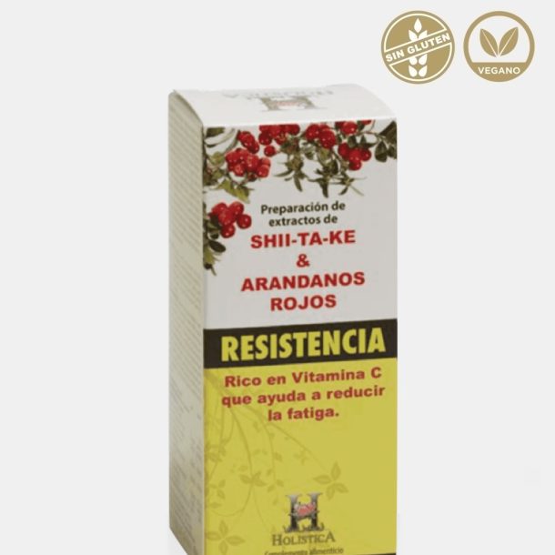 Jarabe Resistencia Shii-Ta-Ke y Arándanos Rojos