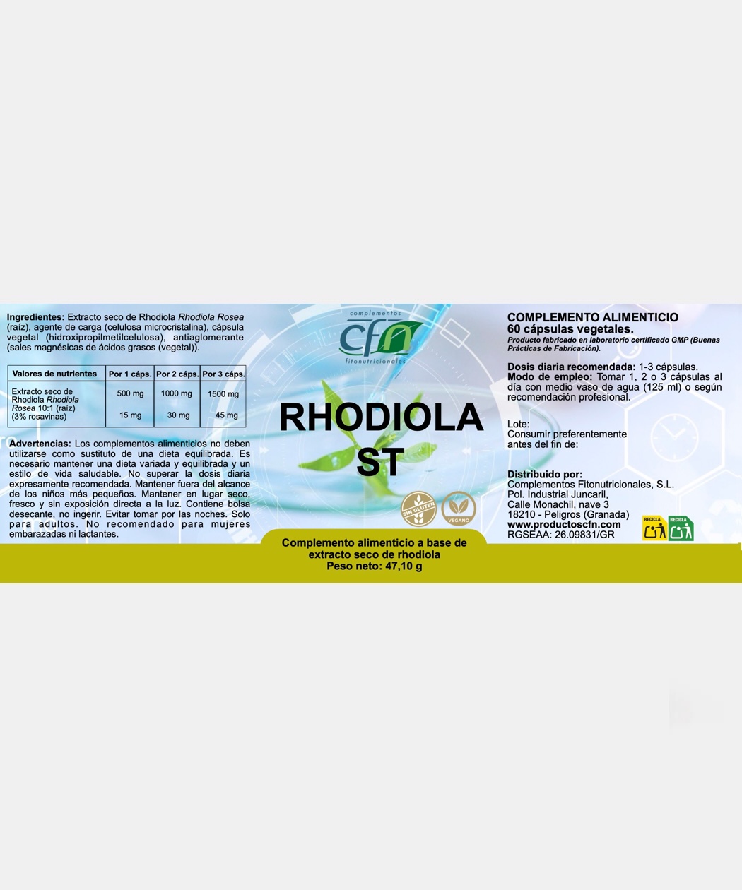 Rhodiola ST - Imagen 2