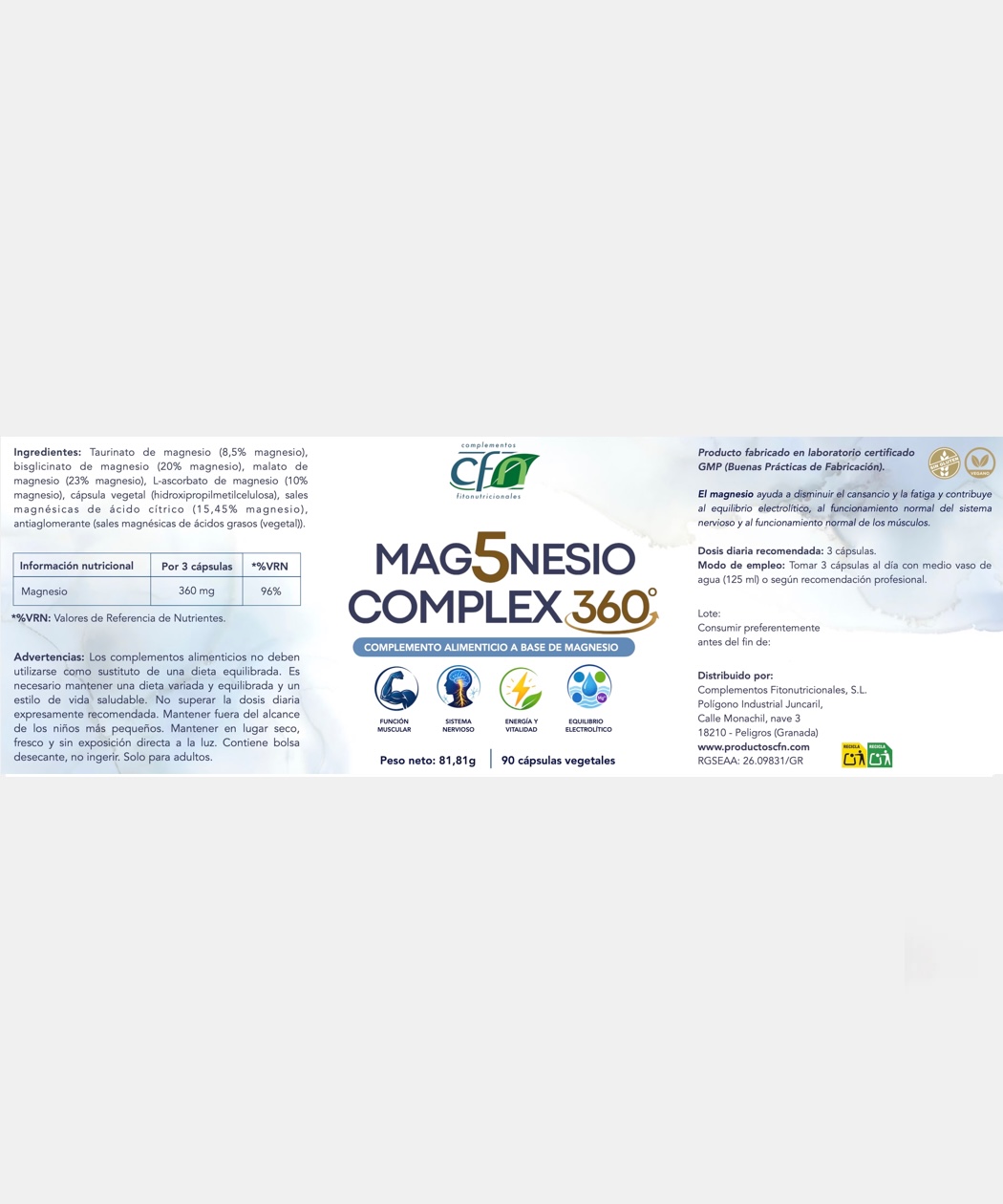 Mag5nesio Complex 360º - Imagen 2